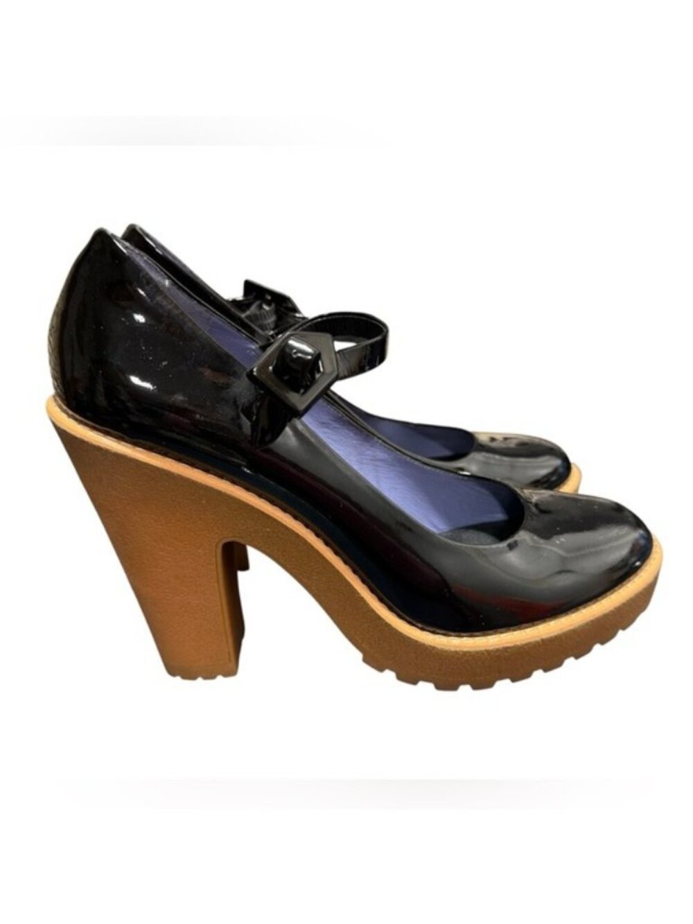 Marc by Marc Jacobs Mary Jane Heels Womens 39 Black